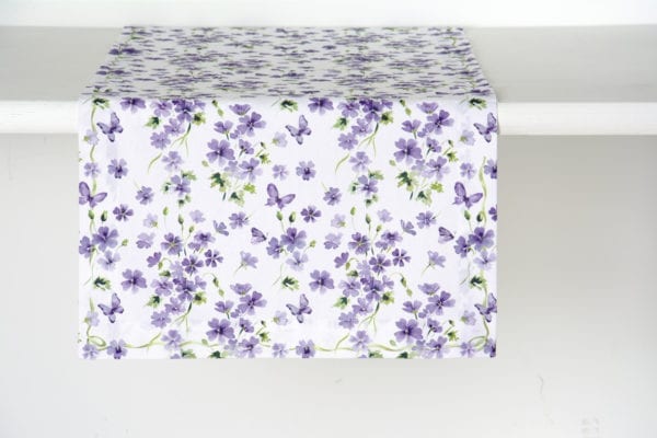 Tischläufer „Purple Spring", 45x150cm, von Ihr Ideal Home Range 1 | Asmondo – Deko, Geschenke und mehr