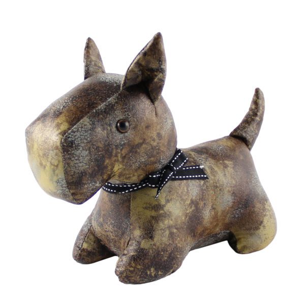 Türstopper / Buchstütze „Paddy Terrier“ braun, Höhe 25cm, von Kaheku 1 | Asmondo – Deko, Geschenke und mehr