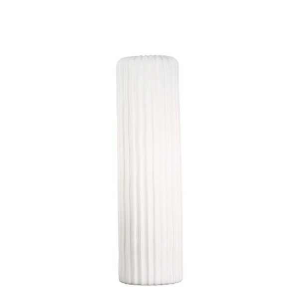 Keramik Vase "Fjord" weiß matt, h 76 cm, von Gilde 1 | Asmondo – Deko, Geschenke und mehr