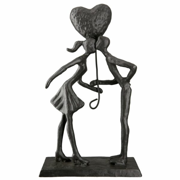 Eisen Design Skulptur "Liebespaar", von Gilde 1 | Asmondo – Deko, Geschenke und mehr
