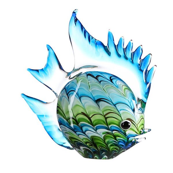 Glasskulptur"Fun Fish" H.28cm 1 | Asmondo – Deko, Geschenke und mehr