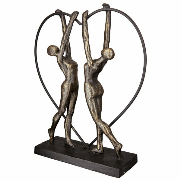Poly Skulptur "two women", H 31cm, von Gilde 1 | Asmondo – Deko, Geschenke und mehr