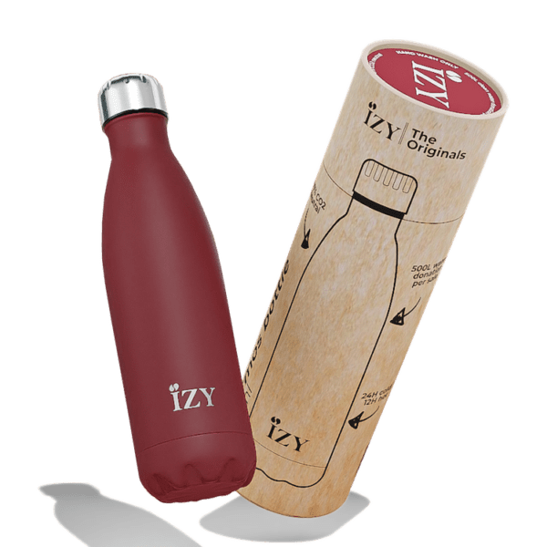 IZY-Flaschen – Rot – 500 ml 1 | Asmondo – Deko, Geschenke und mehr