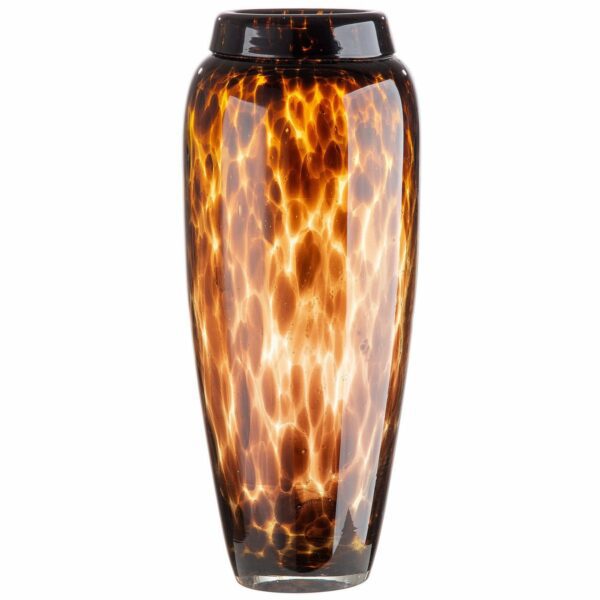 Glas Vase "Jungle"H35cm, von Gilde 1 | Asmondo – Deko, Geschenke und mehr