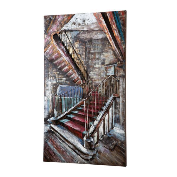 Metall Bild"Mysterious Staircase", 4x70x120cm, von Gilde 1 | Asmondo – Deko, Geschenke und mehr