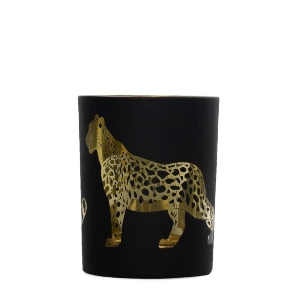 Teelichthalter Glas Jaguar 1 | Asmondo – Deko, Geschenke und mehr