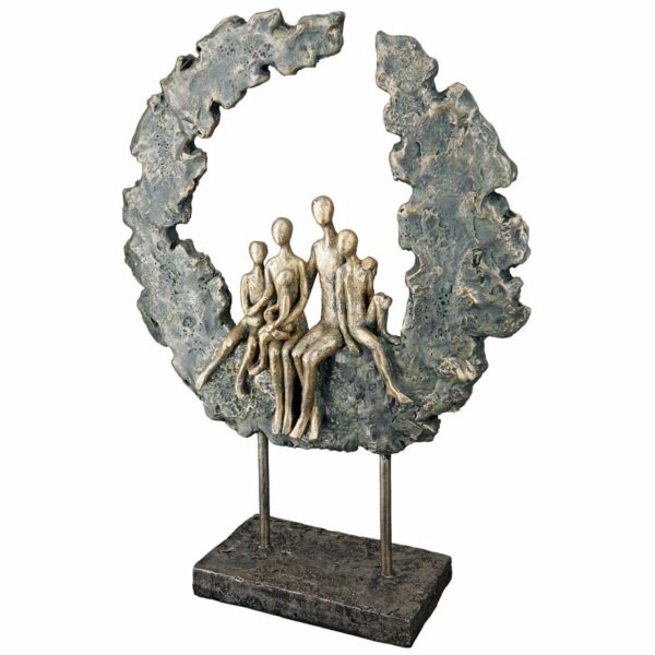 Poly Skulptur "Familie", H32,5cm, von Gilde 1 | Asmondo – Deko, Geschenke und mehr