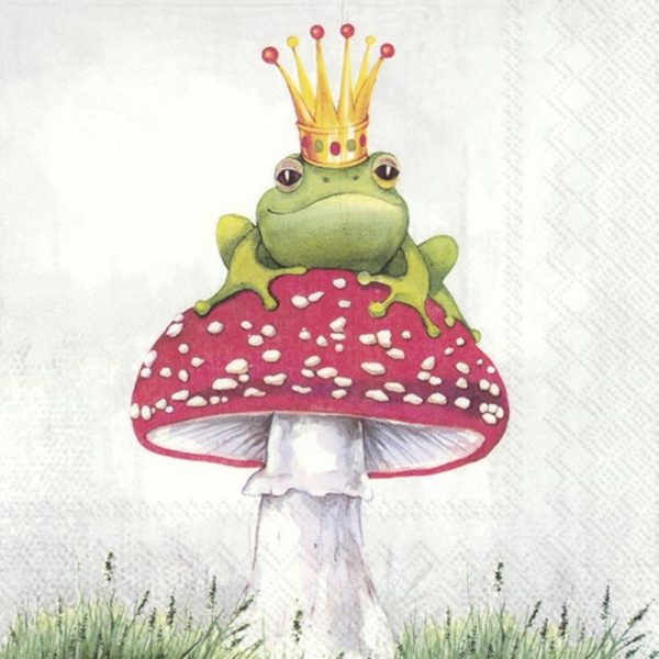 Lunchservietten „Lucky Frog“, von Ihr 1 | Asmondo – Deko, Geschenke und mehr