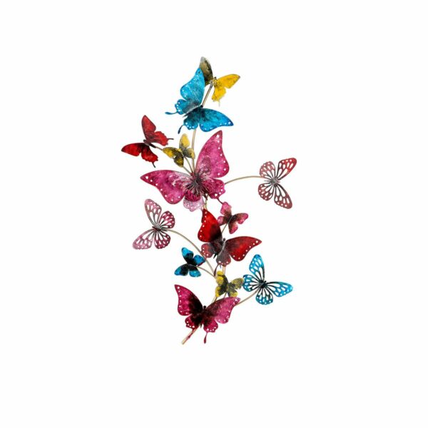 Metall Wandrelief "Butterflies", 400x660mm, von Gilde 1 | Asmondo – Deko, Geschenke und mehr