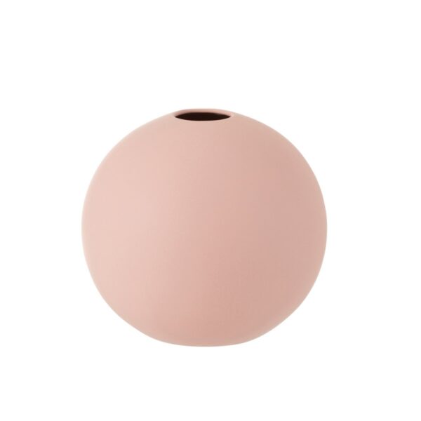 J-Line Vase Sphere – Keramik – Rosa – groß – 23,50 cm hoch 1 | Asmondo – Deko, Geschenke und mehr