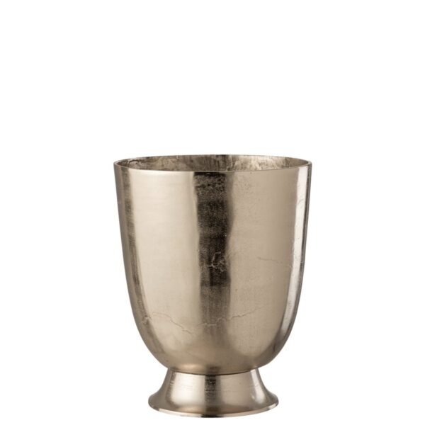 J-Line Eiskübel – Champagner – Aluminium – Silber – groß 1 | Asmondo – Deko, Geschenke und mehr