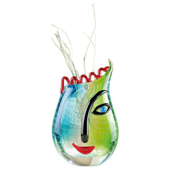 Glasart Design-Vase "Vero", 9x17x28cm, von Gilde 1 | Asmondo – Deko, Geschenke und mehr